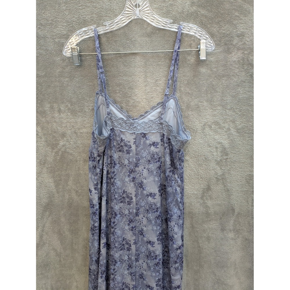 Y2K Maxi Slip Dress Women's Medium 8-10‎ Fairy Grunge 90s Cottagecore Feminine - Picture 9 of 11